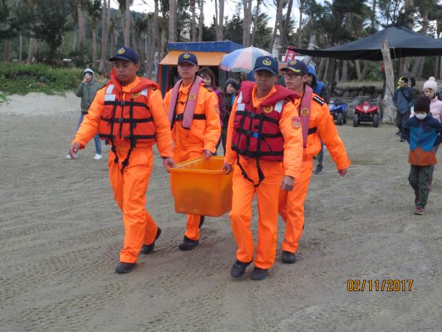 Coast guard officers