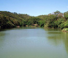 情人湖位於基隆市大武崙山區,其內可分為野餐區、營火區、環湖步道、環山步道、情人湖等區域,是一座與人類互動較頻繁天然湖泊之一。(廖逸涵 攝)